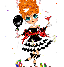 730 -CARNAVAL - fête - signature - blinkie - gif animé