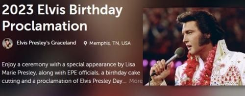 BON ANNIVERSAIRE ELVIS 2023 