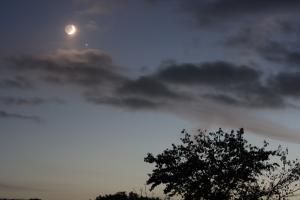 Rapprochement entre la Lune et Jupiter
