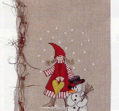 Lutin au point de croix