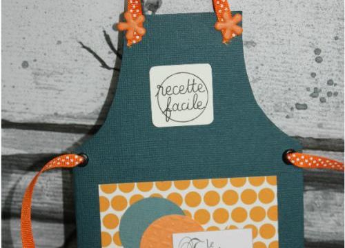 Scrap / Un tablier pour une recette !
