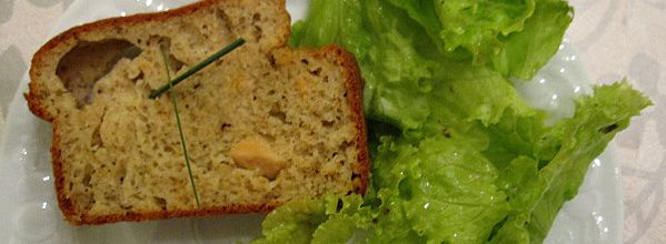 Cake saumon & tapenade