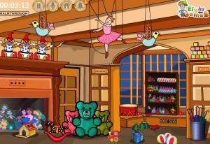 Mysterious toy shop escape soluce