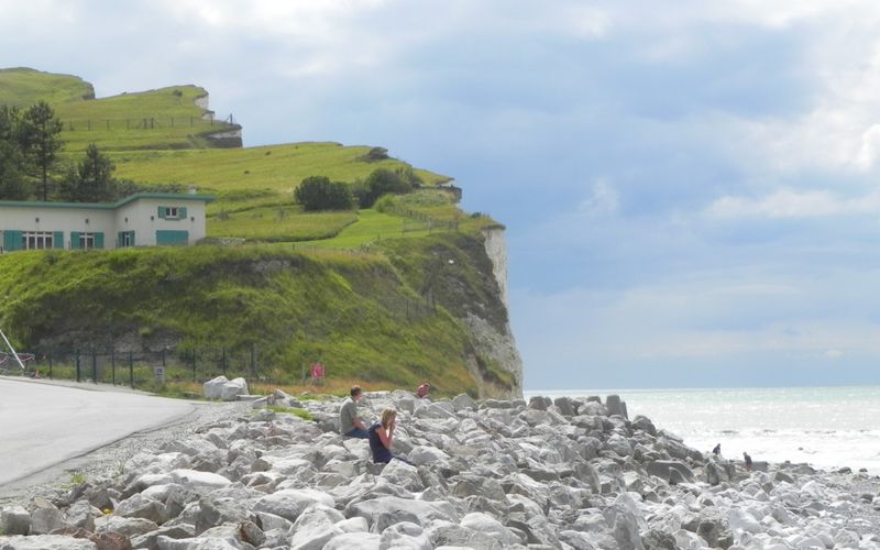les falaises de Criel-sur-mer dans le 76