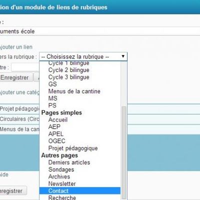 18 - Créer une page contact, un module newsletter