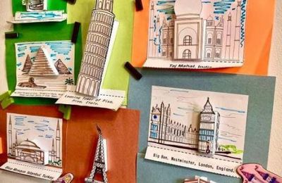Idée art Pinterest : monuments du Monde