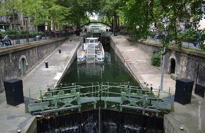 Petit nettoyage du Canal Saint-Martin