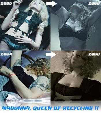 Madonna, Queen of recycling !
