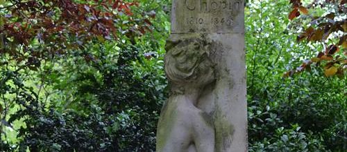Jardin du Luxembourg : Fryderyk Franciszek Chopin (Statue de Georges DUBOIS)