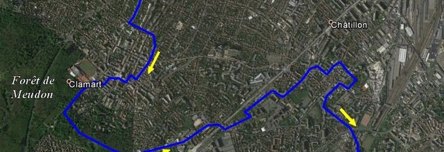 Entre Clamart et Châtillon