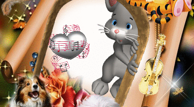 ANIMAUX MUSIQUE ANIME