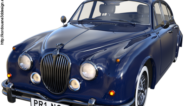 Tube de voiture de prestige (image-render)