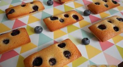 Financiers aux myrtilles