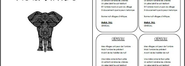 Poèmes d'Afrique 
