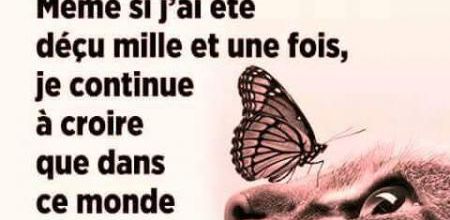 De bonnes personnes...