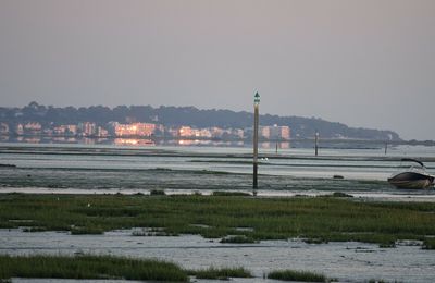 EB - Reflets de coucher de soleil, sur Arcachon...