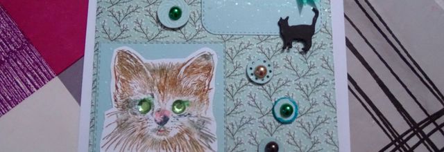 Carte anniversaire pour une amie des chats