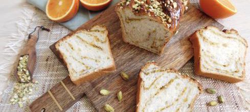 Babka pistache & fleur d'oranger 