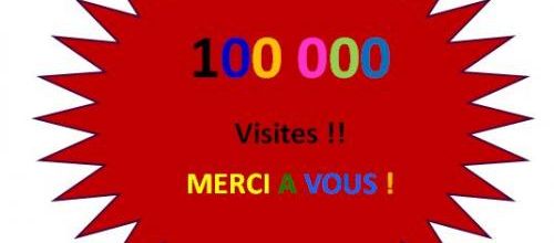 100 000 visites !!