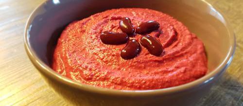 Houmous rose
