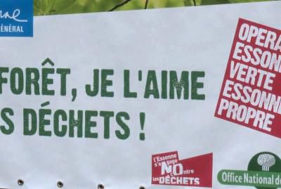 stop aux déchets dans la nature