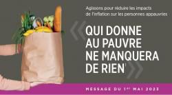 * Message du 1er mai 2023 sur l'inflation - AECQ