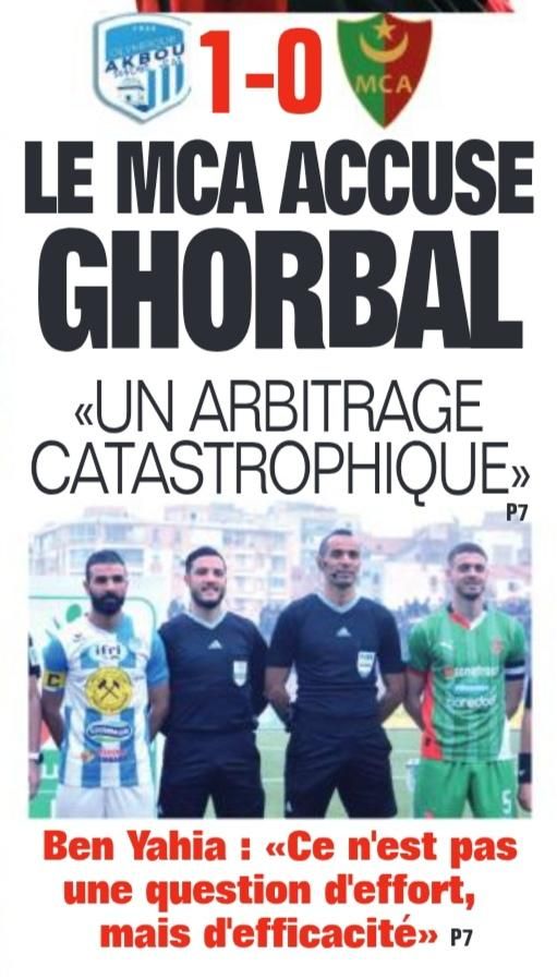 Mardi 15.4.2025 à Béjaïa Stade 