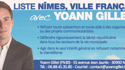 YOANN GILLET POUR NÎMES VILLE FRANÇAISE