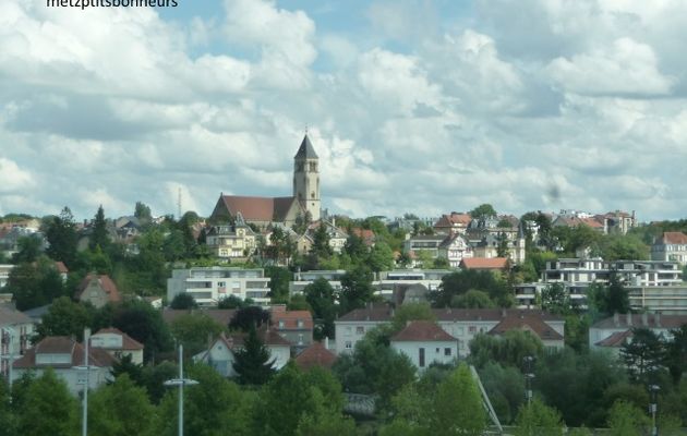 Metz depuis le CPM....