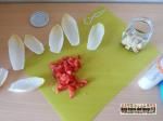 Barquette d'endive tomate feta