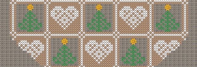 coeur  de Noël 2011 et sa variante !