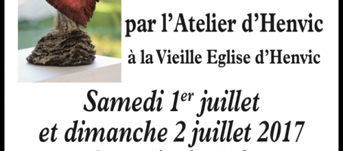 Exposition à la vieille église d' Henvic 