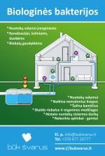 Biopreparatai nuotekoms - kanalizacijos bakterijos