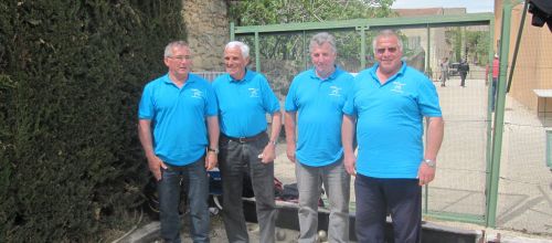VETERANS : SAINTE CECILE LES VIGNES LE 26 AVRIL 2012