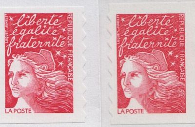 Marianne du 14 juillet - de Luquet - sans valeur indiquée - 1997 - bientôt 20 ans !
