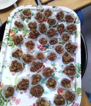 * Atelier cuisine: les roses des sables