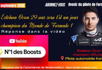 ESTEBAN OCON Pilote de Formule 1 sera t'il un jour champion du Monde ?