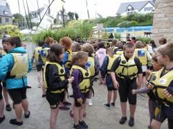 Classe de voile à Lancieux - 3° jour