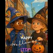 Noah et Lou fêtent Halloween