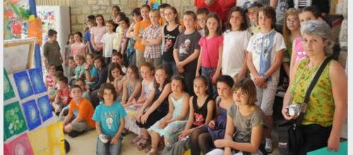 Le Télégramme - 28/05/2012 - Exposition. 46 élèves des Champs-Géraux en visite