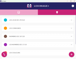 Application Leximage et leximage +