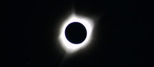 L'éclipse...