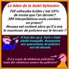 Notre gouvernement est heureux d'une Saint Sylvestre sans  problème particulier?