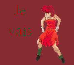Défi N°162:la femme en rouge