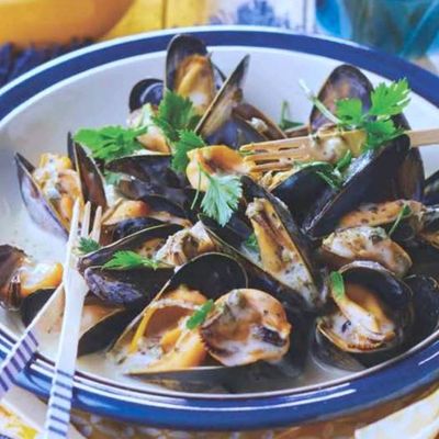Moules au cidre