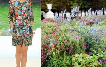 mode fashion garden flowers