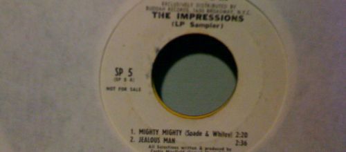 1969 : Single SP Curtom Records SP 5 [ US ]