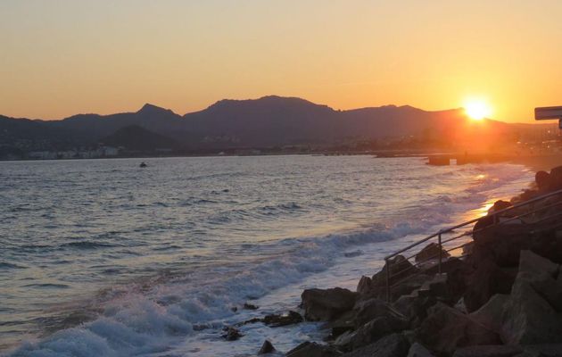 un soir sur les vagues !