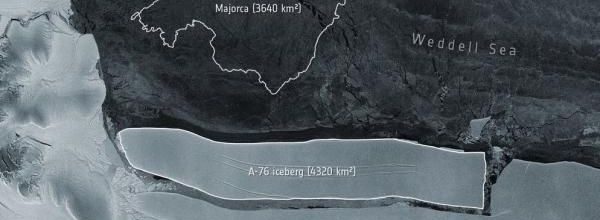 Le plus gros iceberg du monde se détache de l'Antarctique