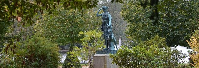 Rambouillet : Artémis en automne 